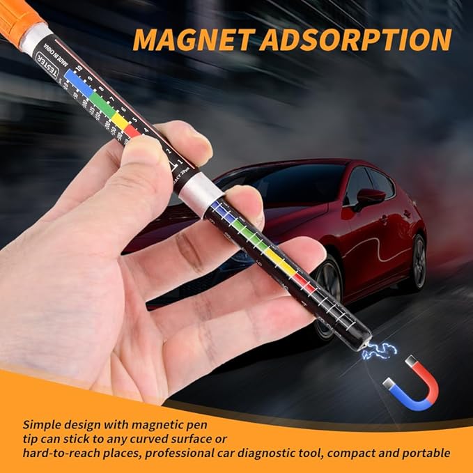 🔍Magnetic Paint Test Pen 🚘💡 | Your Car’s Protection Checker!🔧