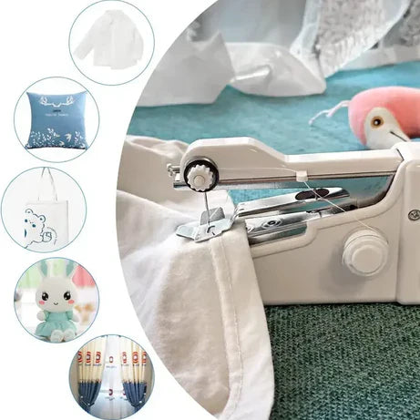 🧵✨ Mini Rechargeable Sewing Machine — Stitch Anywhere! ✨🧵