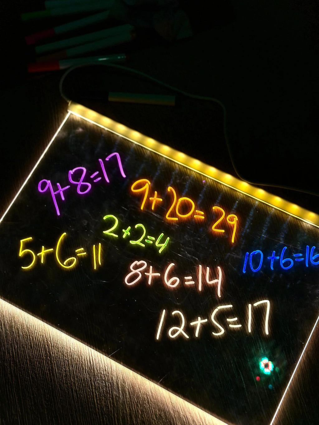 🌟✨ LED Acrylic Drawing Board – Light Up Your Child’s Creativity! ✏️💡🎨