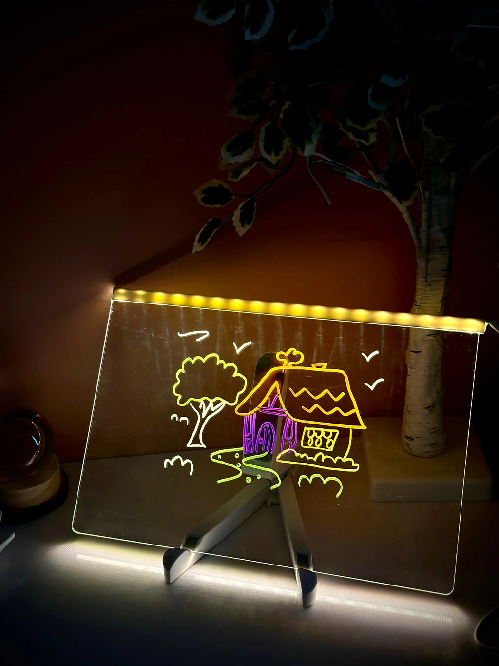 🌟✨ LED Acrylic Drawing Board – Light Up Your Child’s Creativity! ✏️💡🎨